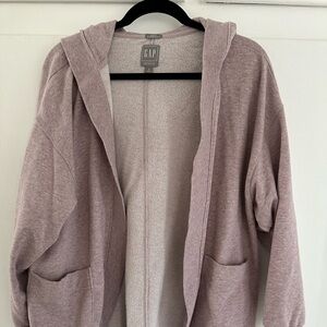 Gap Hooded Sweatshirt Cardigan
